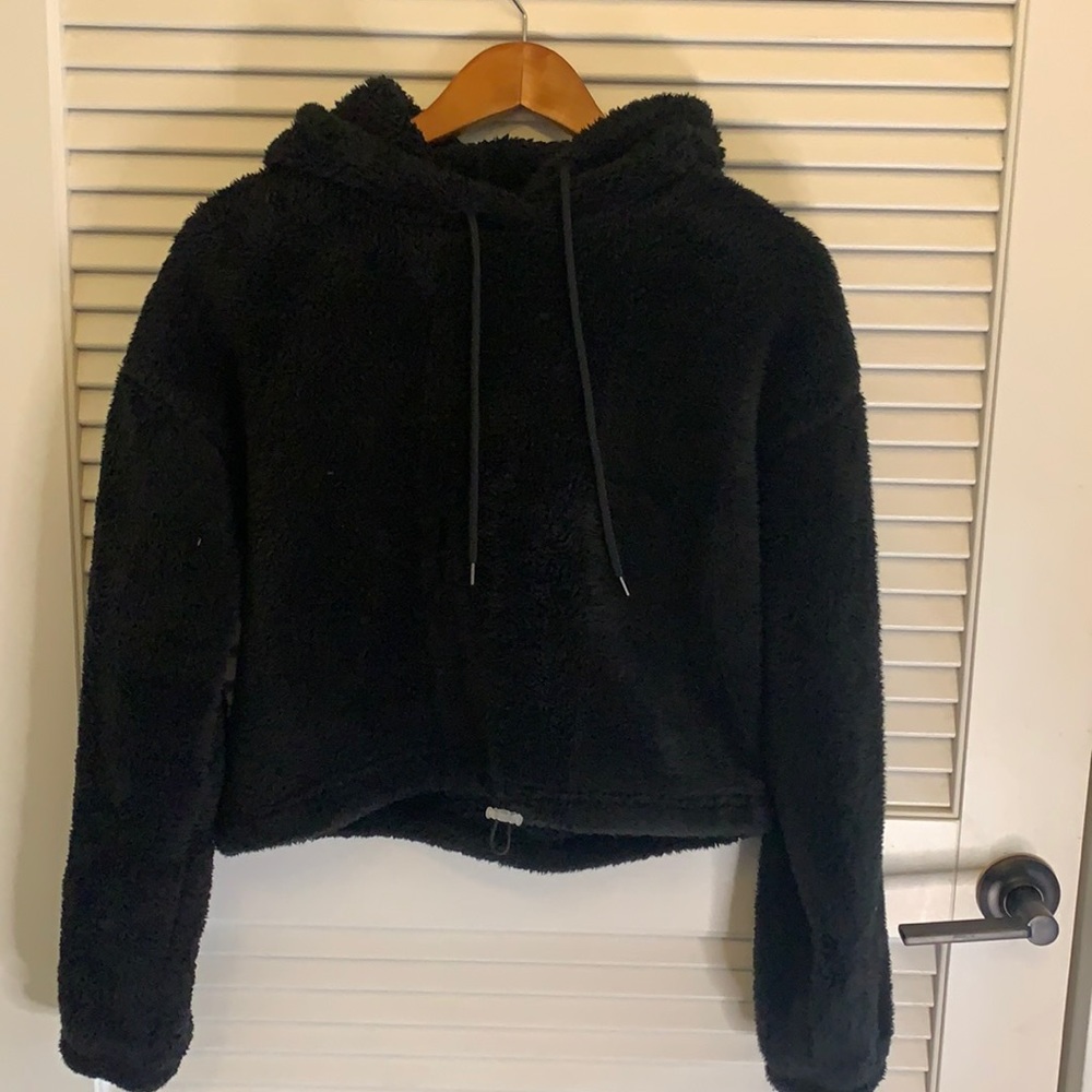Forever 21 Fuzzy Teddy Coat